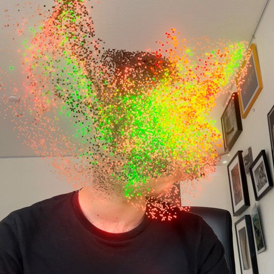 Face Particles Explosion